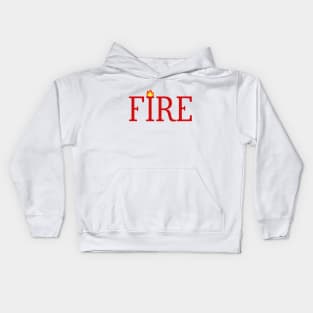 FIRE financial independence retire early Kids Hoodie